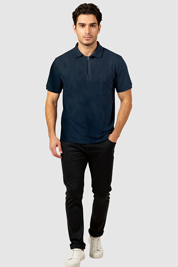 Premium Cotton Logo Polo Shirt