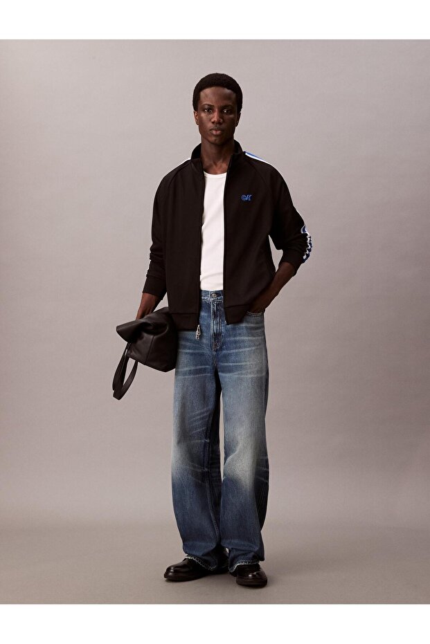 STRETCH TWILL TRACK JACKET - 3