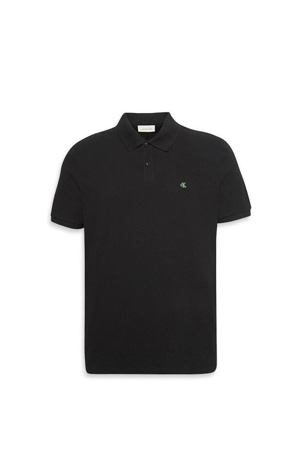 Pánská černá polo trička - 7