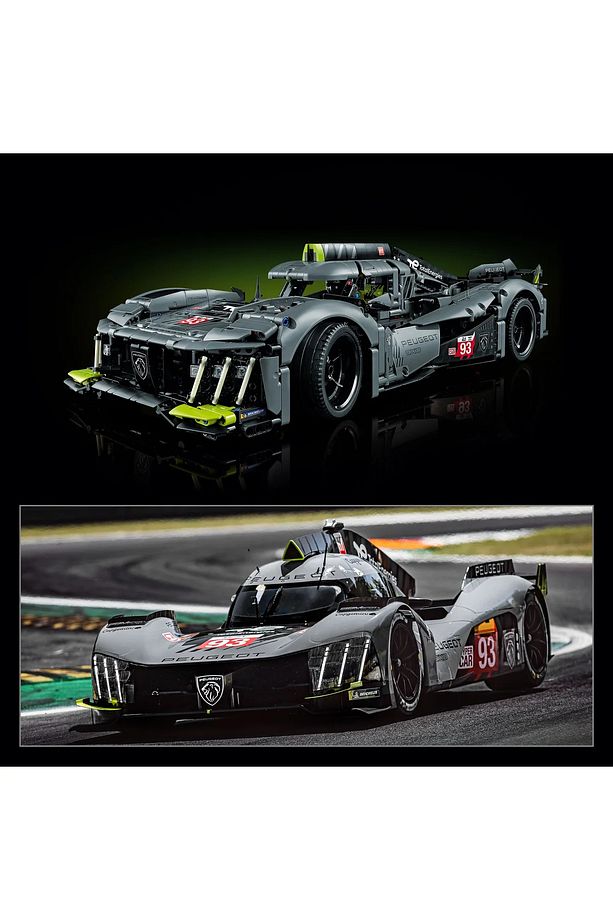 ® Technic PEUGEOT 9X8 24H Le Mans Hybrid Hypercar 42156 - 18+ Model Yapım Seti (1775 Pr) - 8