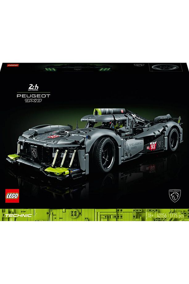 ® Technic PEUGEOT 9X8 24H Le Mans Hybrid Hypercar 42156 - 18+ Model Yapım Seti (1775 Pr) - 5