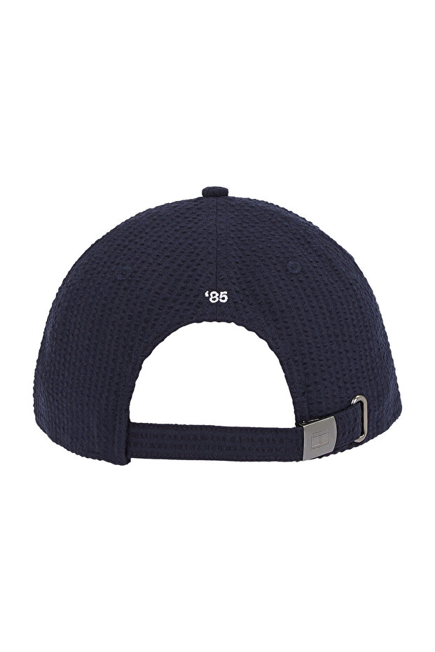 CZAPKA Z 6 PANELAMI Z MATERIAŁU SEERSUCKER Z NADRUKIEM FLAGI - 9