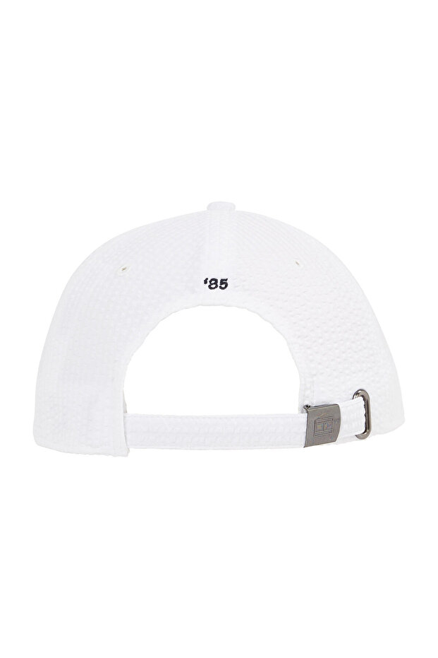 CZAPKA Z 6 PANELAMI Z MATERIAŁU SEERSUCKER Z NADRUKIEM FLAGI - 9