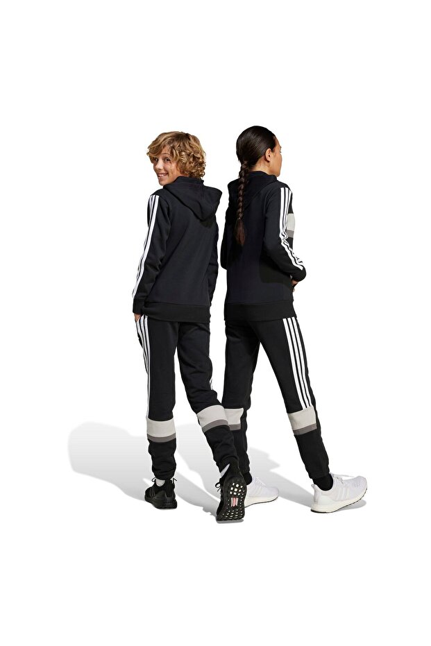 Seasonal Essentials Tiberio 3-Stripes Fleece Çocuk Eşofman Altı - 7