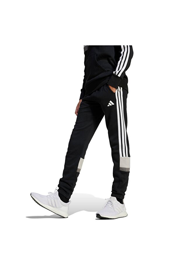 Seasonal Essentials Tiberio 3-Stripes Fleece Çocuk Eşofman Altı - 2