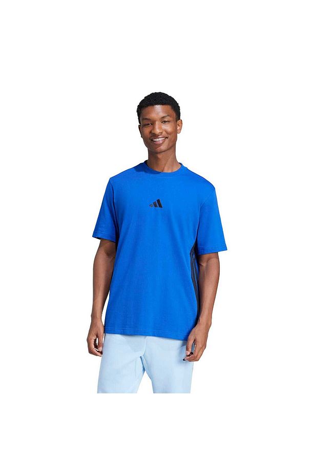 Essentials 3-Stripes Single Jersey Tişört - 3