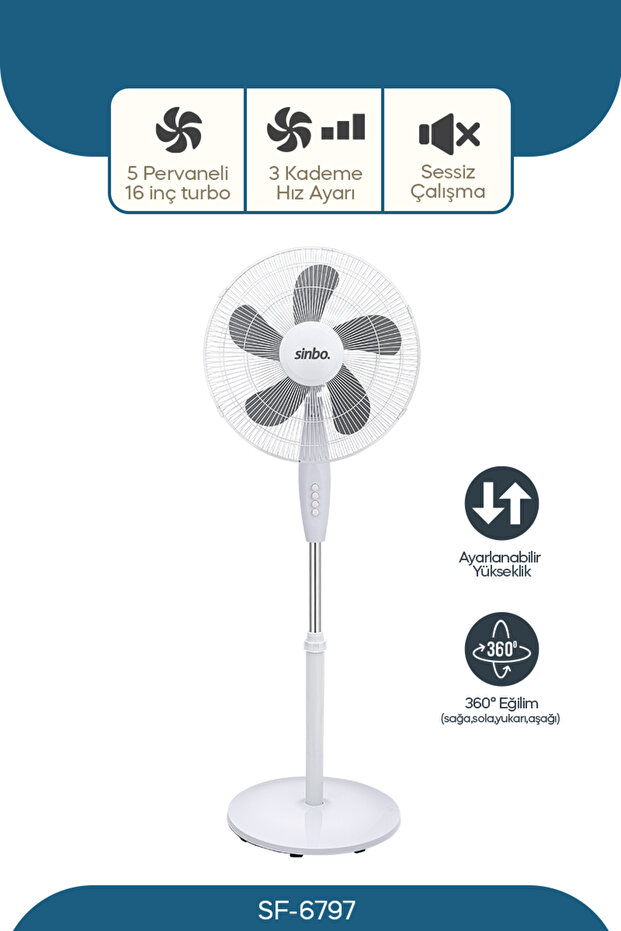 SF-6797 AYAKLI VANTİLATÖR - 1