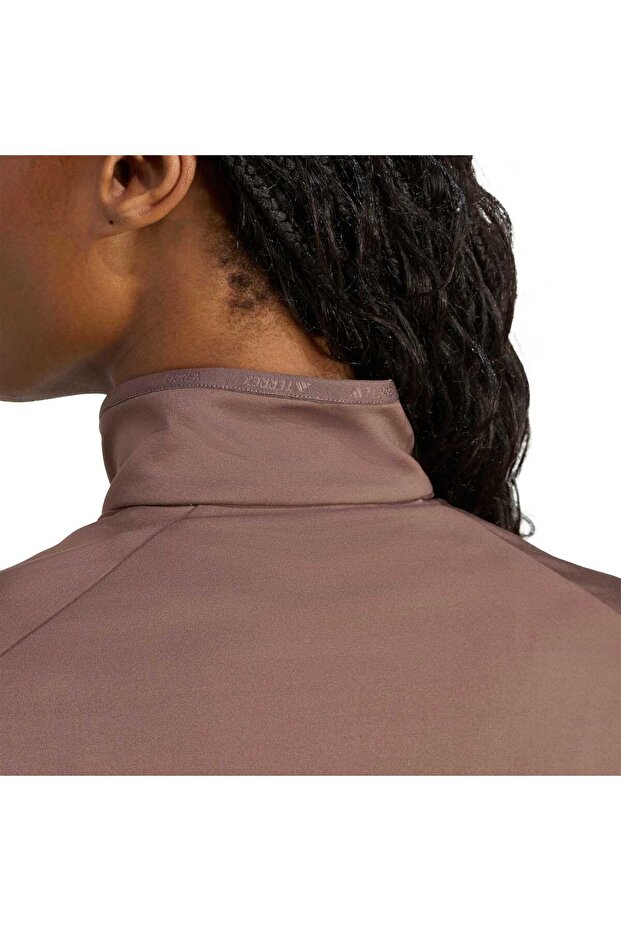 Terrex Multi CLIMAWARM Tech Fleece Yarım Boy Fermuarlı Üst - 7