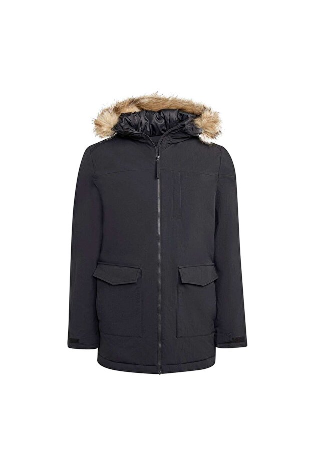 Paveric Climawarm Kürk Erkek Siyah Outdoor Montu - 1