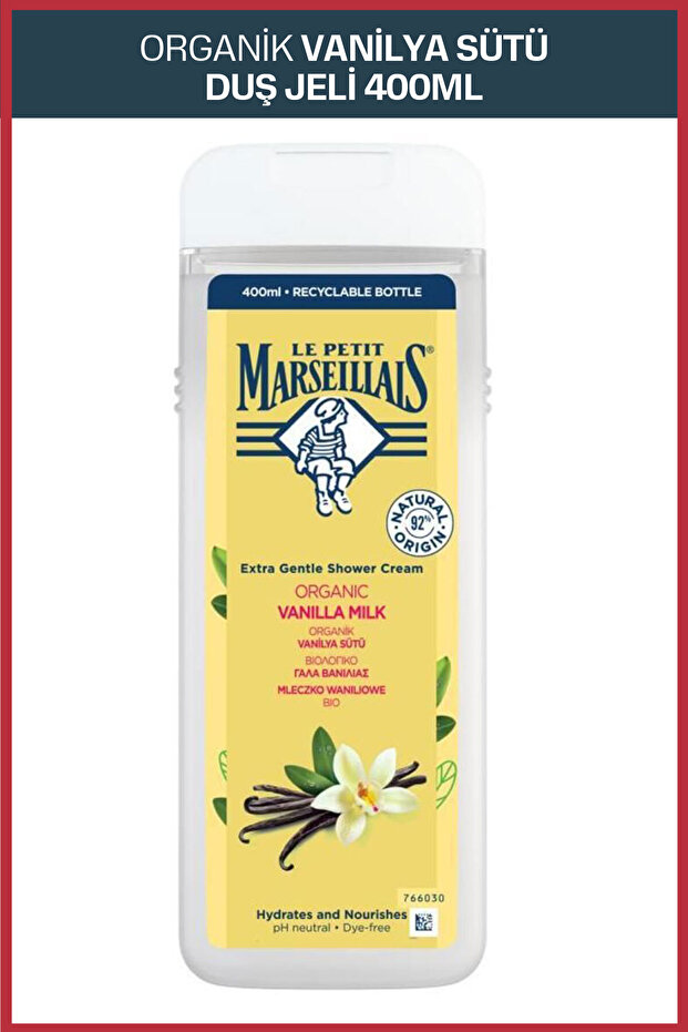 Duş Jeli Vanilya Sütü 400 ml - 1