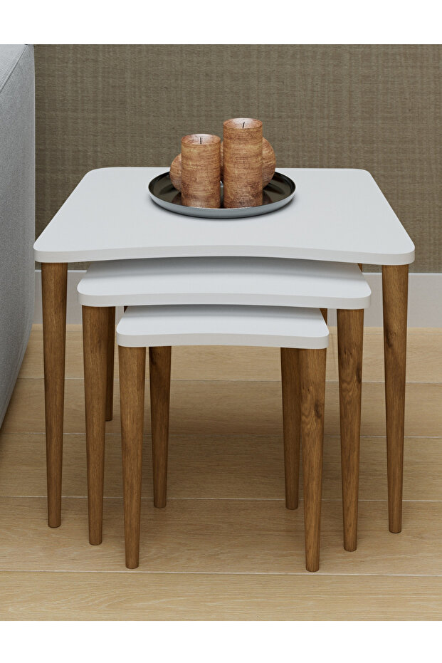 Nero 3'lü Zigon Sehpa - 2