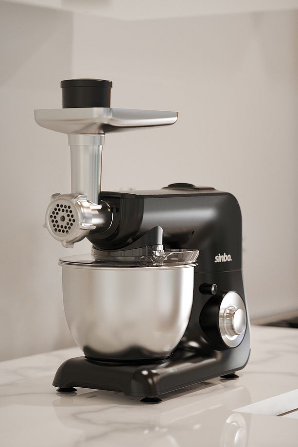 SMX-2775 Çok Amaçlı Mutfak Şefi ( Hamur - Kıyma - Blender Makinesi ) - 6