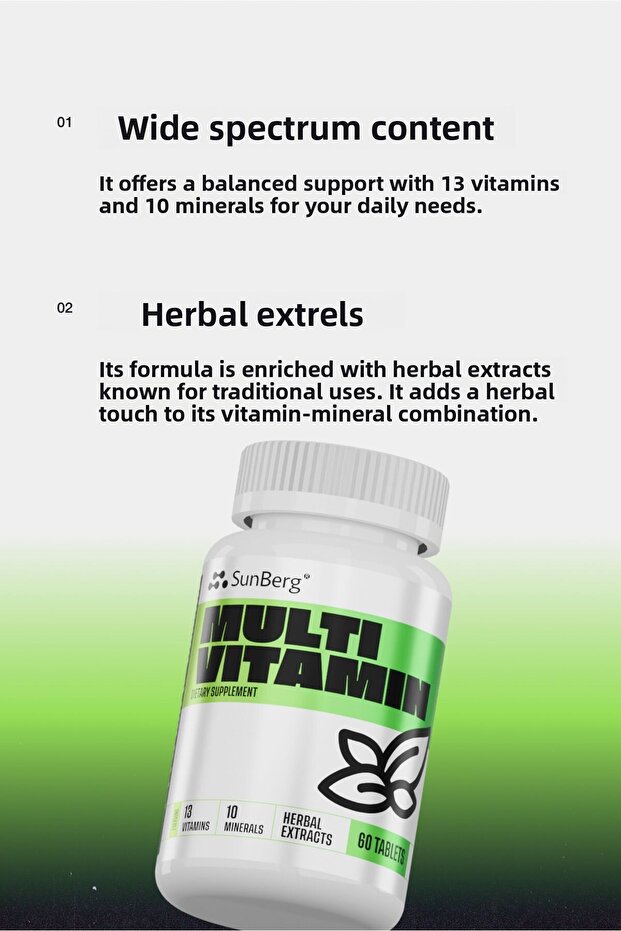 فيتامينات متعددة - 60 حصة - 3