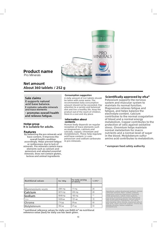 جهاز لوحي Pro Minerals 360 - 3