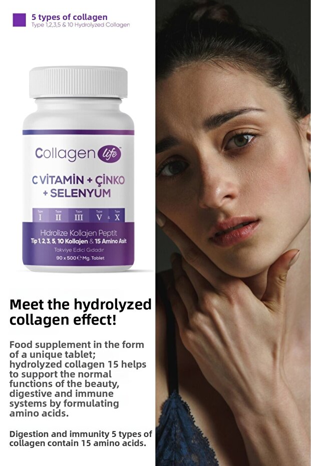 5 Type Collagen Type 1, Type 2, Type 3, Type 5, Type 10 3-Piece Opportunity Package - 5