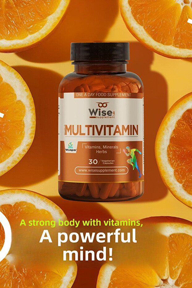 فيتامينات عشبية متعددة 30 كبسولة عشبية - 4