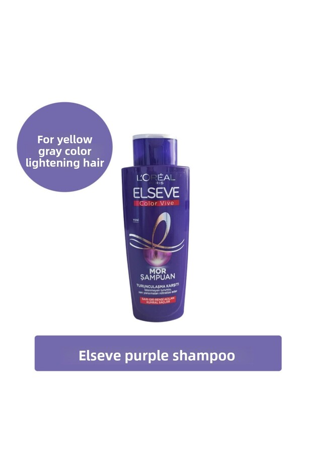 200 Ml Purple Shampoo - Hair Color Anti-Orange Product