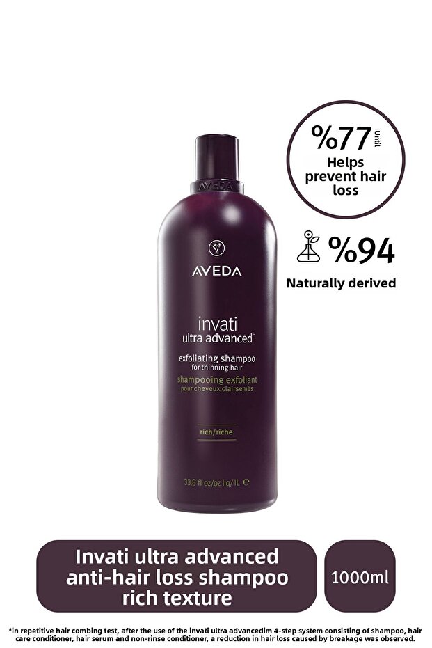 Invated Ultra Advanced Anti-Shedding Shampoo: Rich Tissue 1000ml