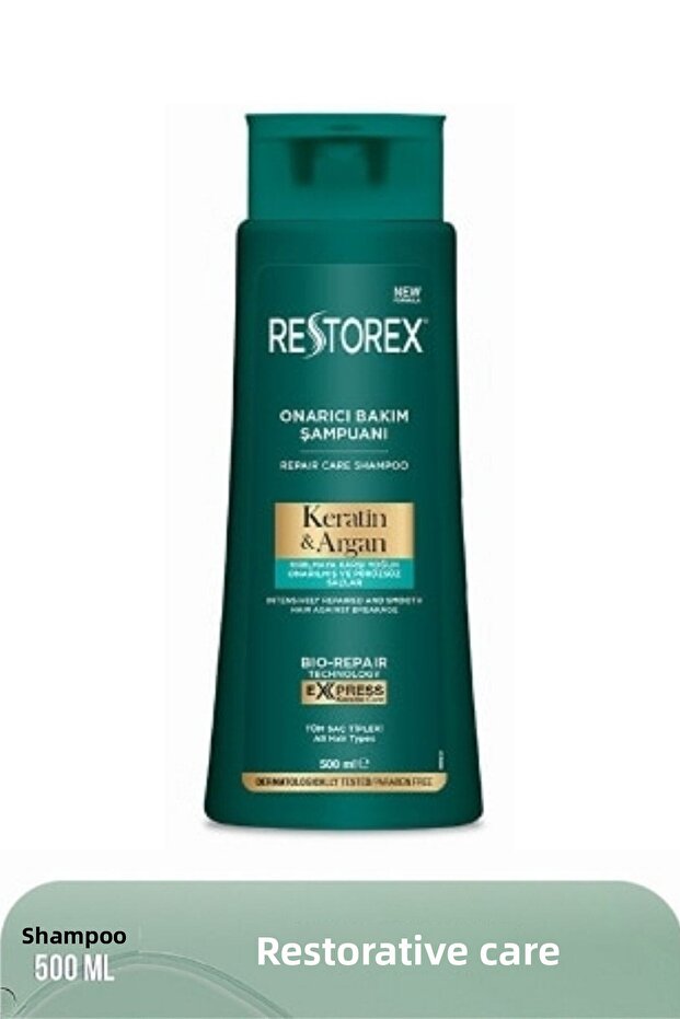 500 Ml Keratin and Argan Shampoo - 3 Pieces - 7