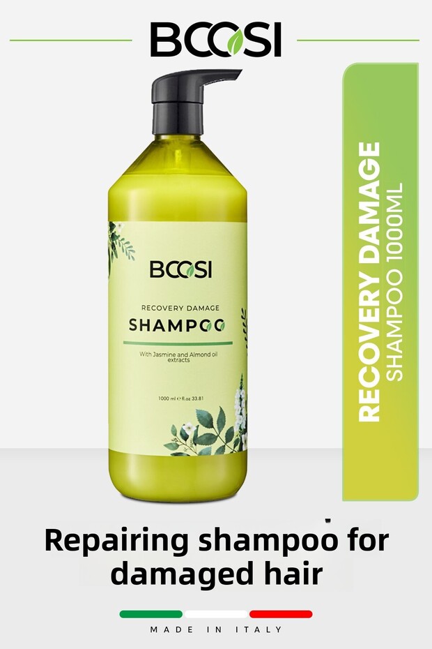 Recovery Damage Repair Shampoo for Damaged Hair 1000ml
