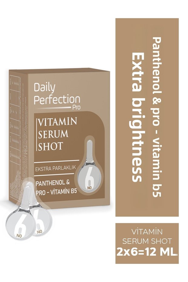 Vitamin Serum Shot No:6 Extra Brightness 2x6 ml