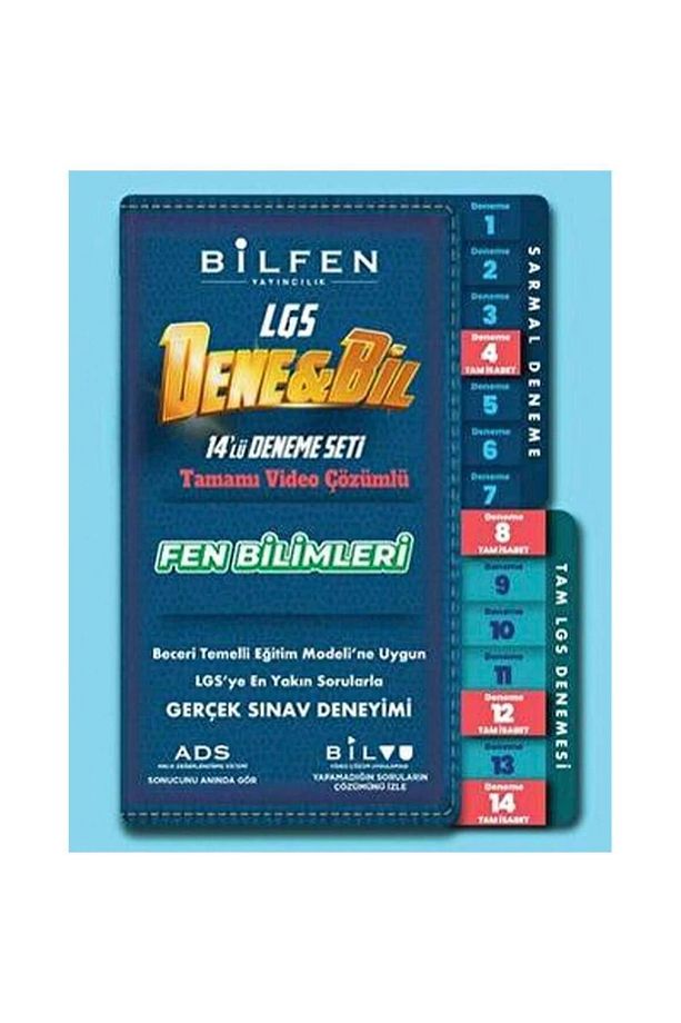 8.sınıf Denebil Fen Bilimleri 14'lü Deneme Seti - 1