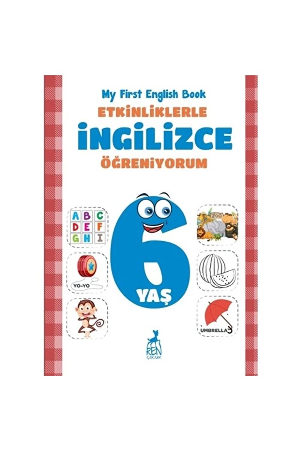 I'M Learning English with Activities 6 Years Old / Must Merve / Ren Child / 9786257310383