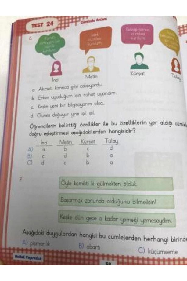 Bilfen -netbil 2.sınıf Tüm Dersler Soru Bankası - 2