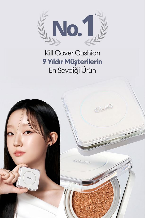 Mat Bitişli Kill Cover Founwear Cushion The Original Refill (19C LİGHT) Spf50 Pa - 9