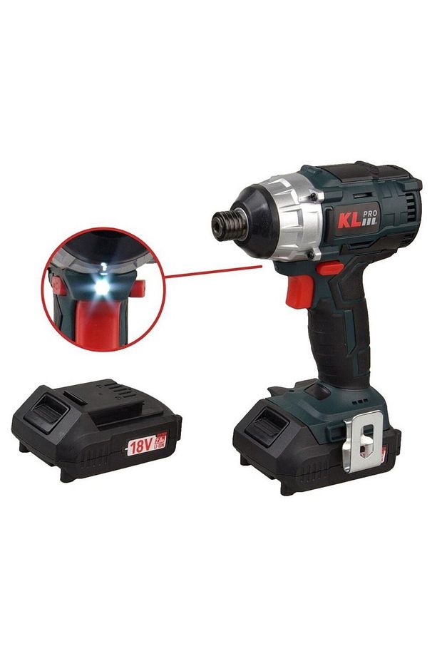 18volt/2.0ah Li-ion Kömürsüz Prof. Torklu Darbeli Vidalama Kldv18b-20 - 2