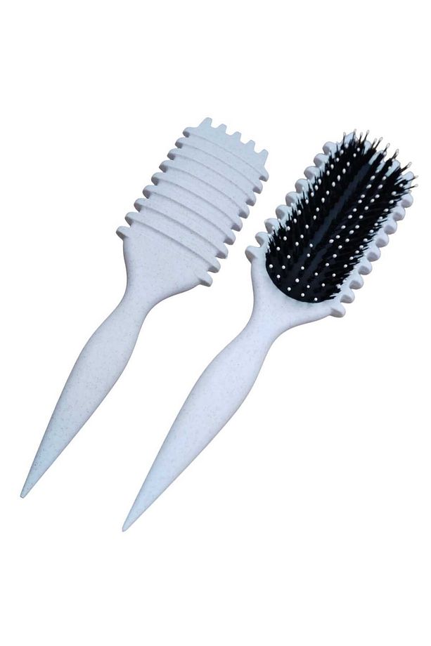 Curl Define Styling Brush Bounce Curl Defining Styling Brush ile Mükemmel Bukleler -Bej renk - 2