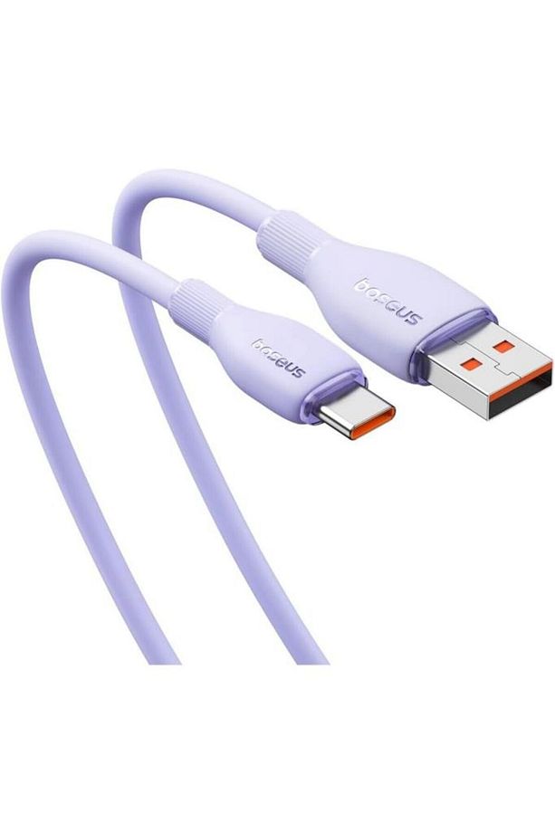 Pudding Serisi Hızlı Şarj ve Data Kablosu USB'den Type-c USB-C'ye 6 Amper 100W, 1,2m - 4