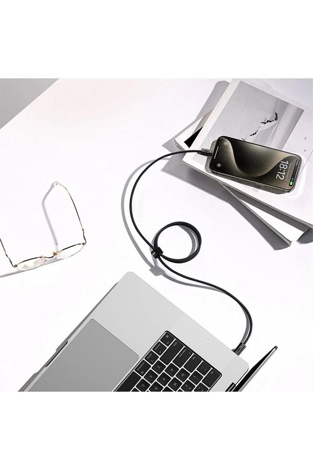 Dynamic 3 Hızlı Şarj Özellikli Type-c To Type-c Usb Tip C Şarj Kablosu 100w Kablo 1m - 4