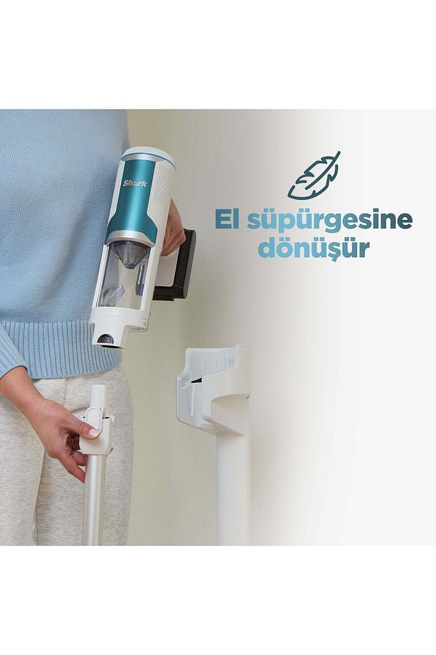 Clean & Empty Auto-empty Sistemli Şarjlı Dikey Süpürge 1,3 L - 6