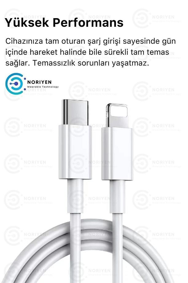 iPhone Tüm Serilere Uyumlu 20w Hızlı Şarj Seti Adaptör ve Type C Kablosu 7 8 X 11 12 13 14 Plus Pro - 3
