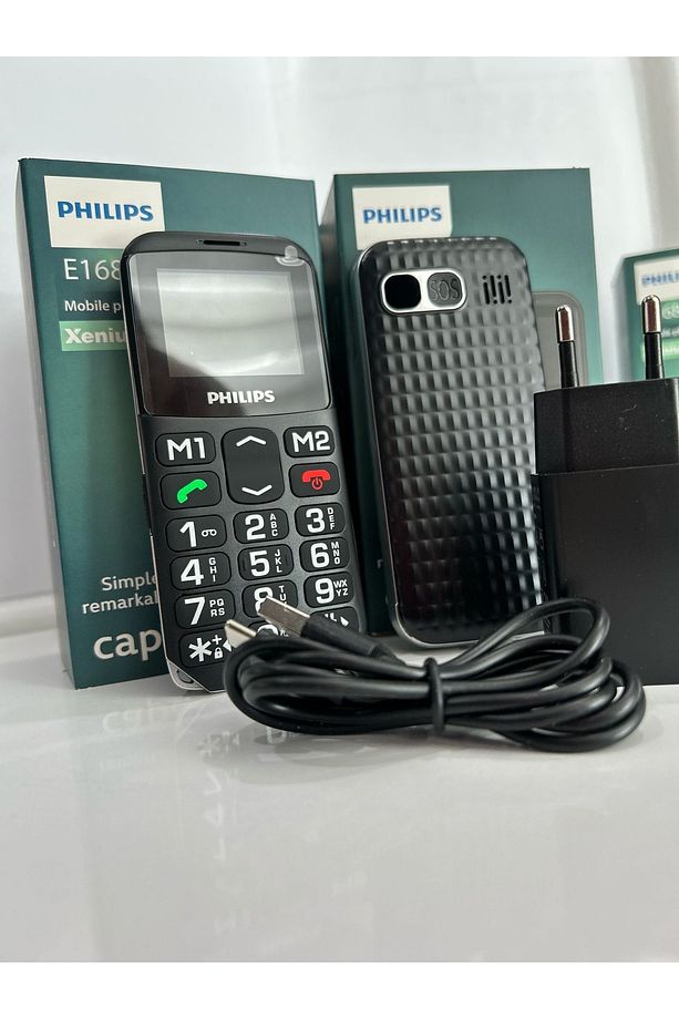 Tuşlu Cep Telefonu Asker, Yaşlı, Çocuk Büyük Harfler, Hızlı Arama, Type C Şarj, El Feneri - 5