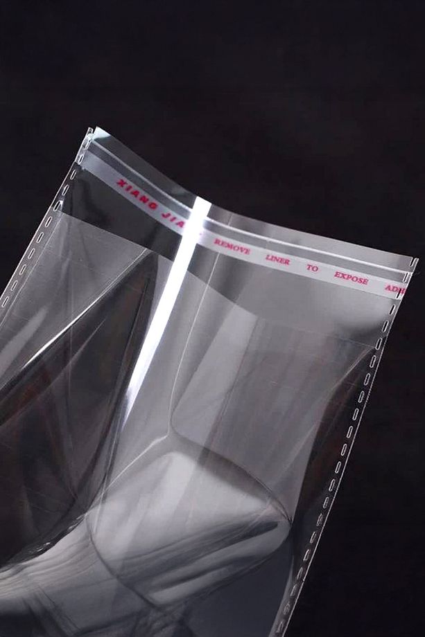 Jelatin Bantlı Yapışkanlı Naylon Poşet 100'lü 7 X 12 - 4