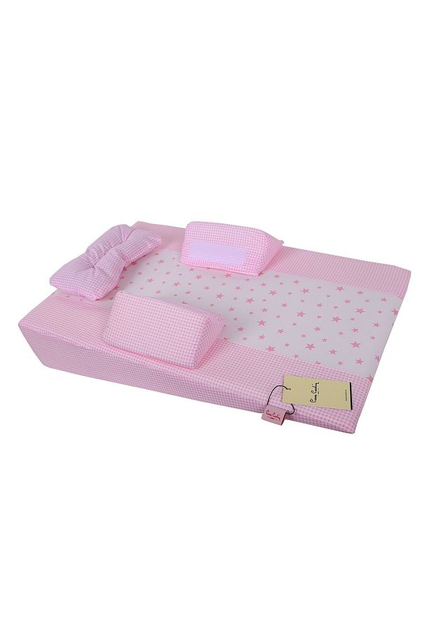 Yıldızlı Geceler Reflü Yatağı - Pembe - 2