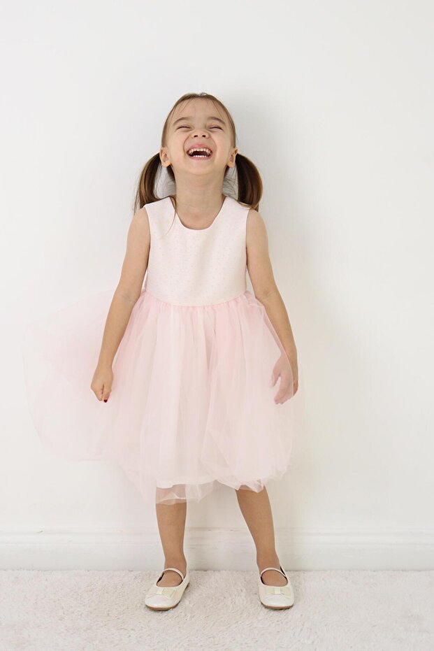 Tüllü Elbise 2 7 Yaş - 4