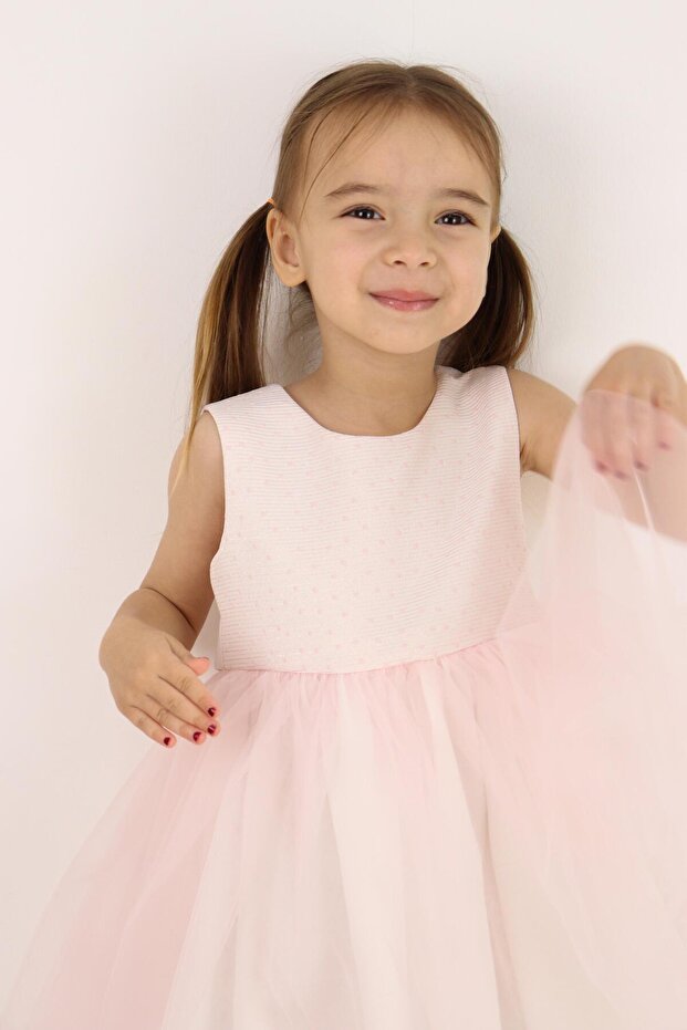Tüllü Elbise 2 7 Yaş - 7