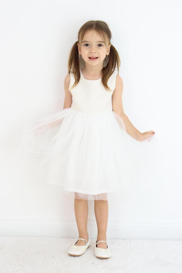 Tüllü Elbise 2 7 Yaş - 4