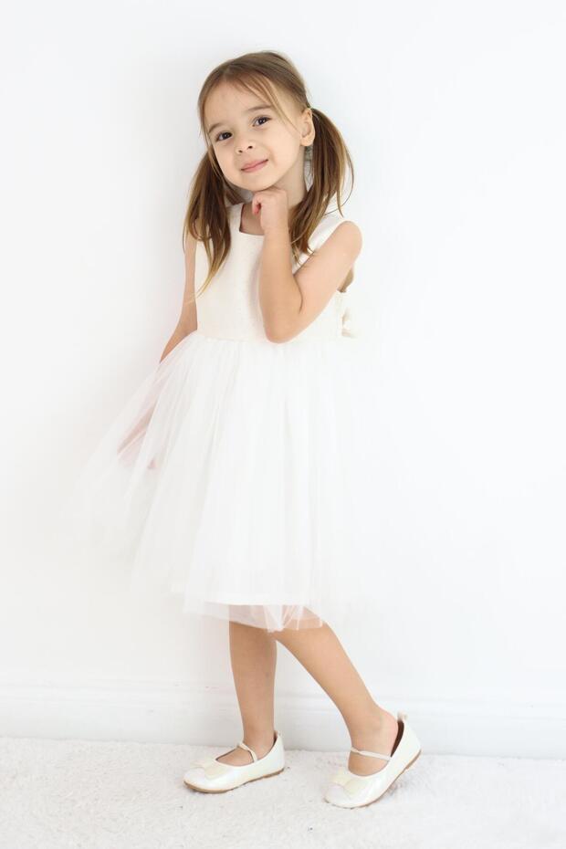 Tüllü Elbise 2 7 Yaş - 5