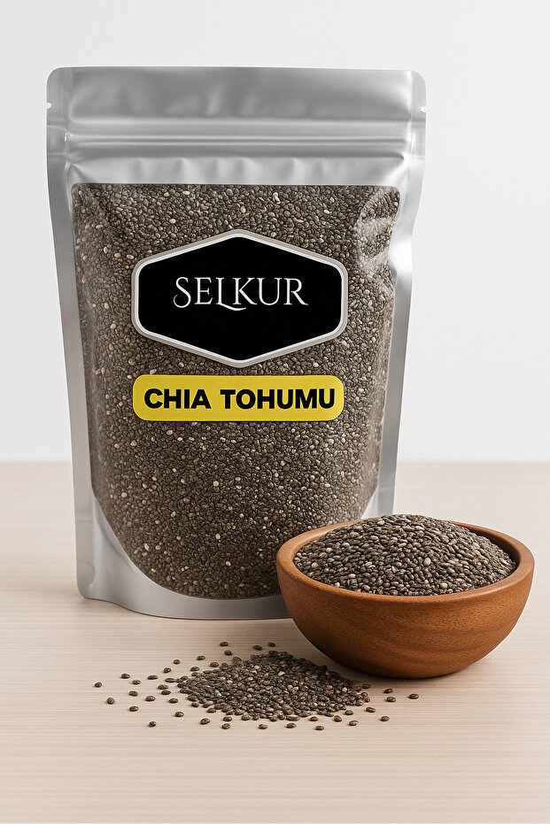 SELKUR Chia Tohumu 200gr Glutensiz & Organik Chia Seeds