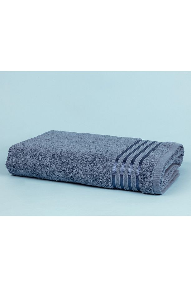 Maynor Bordürü Floşlu Banyo Havlusu - 3