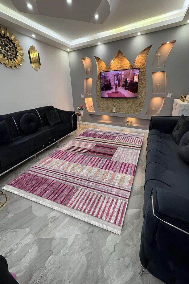 Dokuma Tabanlı yıkanabilir, leke tutmayan kilim - 1