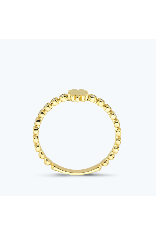 Altın Yonca Yüzük - 3