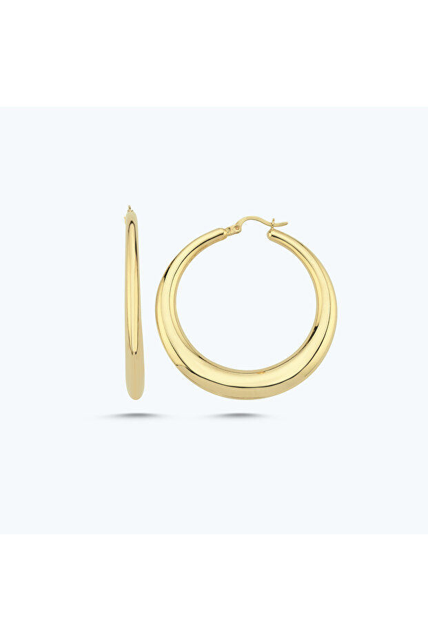 Altın Halka Küpe - 1