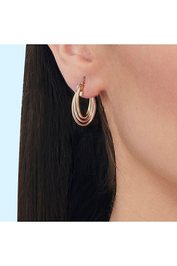 Altın Halka Küpe - 2