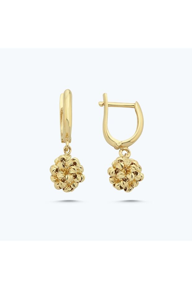 Altın Top Küpe - 1