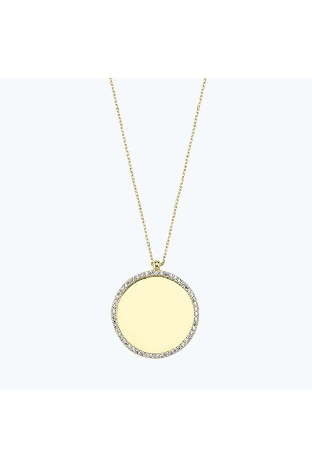 Altın Plaka Kolye - 1